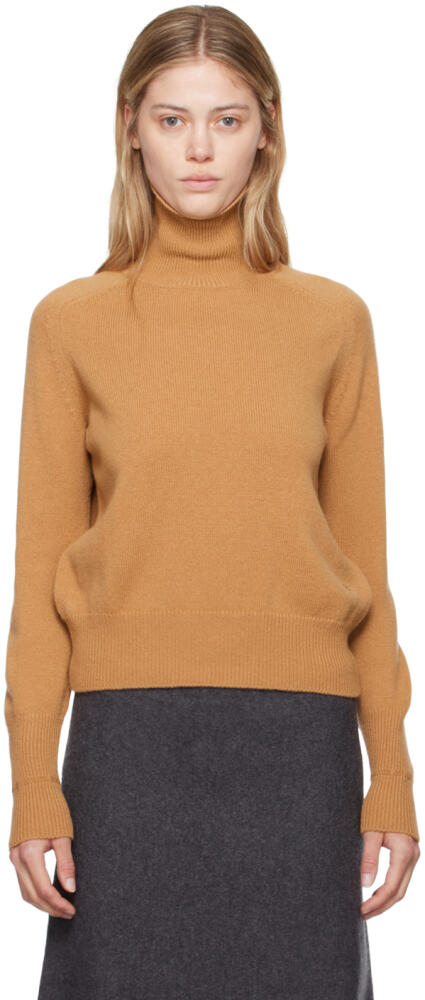 Victoria Beckham Brown Polo Turtleneck Cover