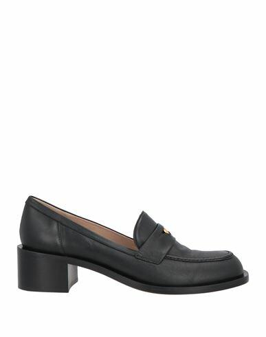 Pomme D'or Woman Loafers Black Leather Cover