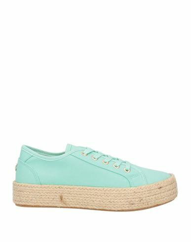 Cafènoir Woman Espadrilles Turquoise Textile fibers Cover