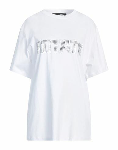 Rotate Birger Christensen Woman T-shirt White Organic cotton Cover