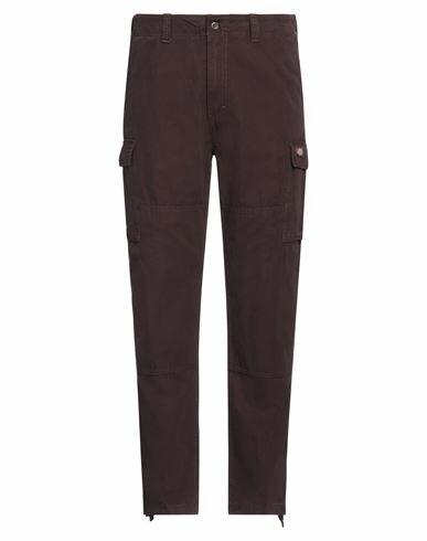 Dickies Man Pants Dark brown Cotton Cover