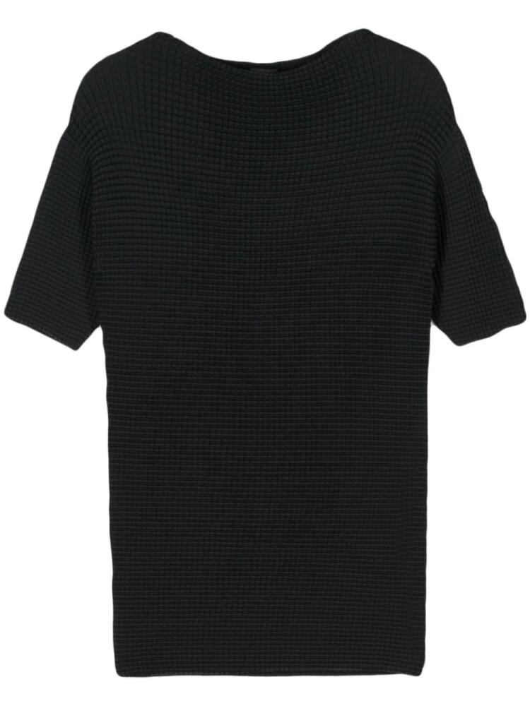 Del Core textured-finish T-shirt - Black Cover