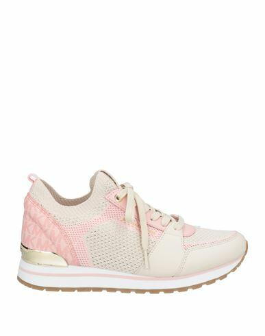 Michael Michael Kors Woman Sneakers Off white Leather, Textile fibers, PVC - Polyvinyl chloride Cover