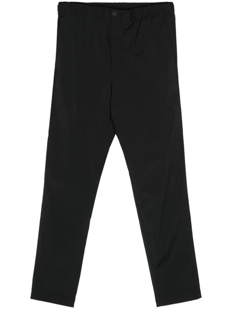 Michael Kors elastic-waist slim-cut trousers - Black Cover