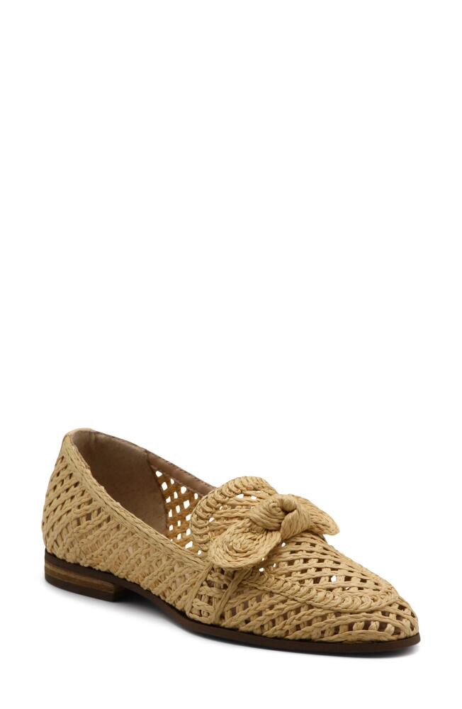 Charles David Finite Water Resistant Raffia Loafer in Natural Cover