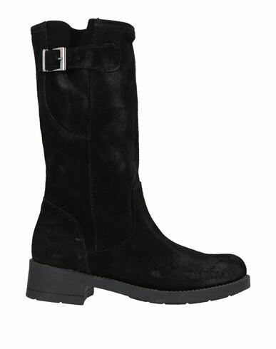 Tsd12 Woman Boot Black Soft Leather Cover