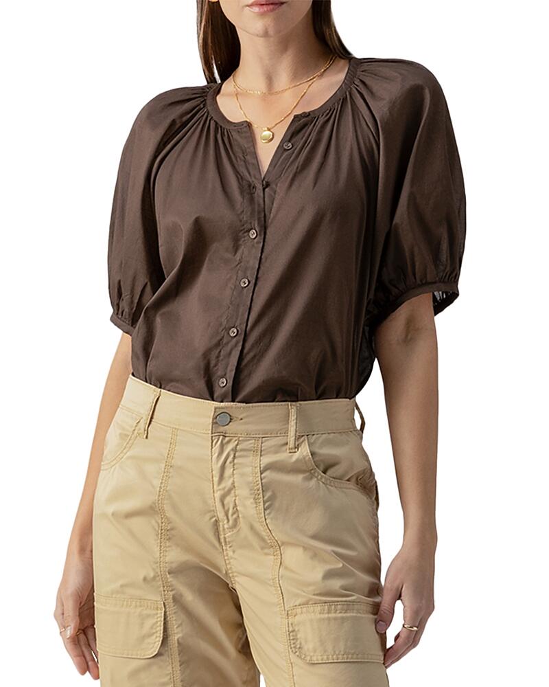 Sanctuary Bubble Sleeve Blouse Cover