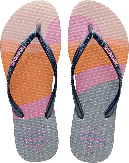 Havaianas Slim Palette Glow Flip Flop Sandal (Peony Rose) Women's Shoes Cover