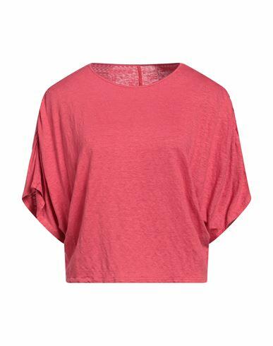 Majestic Filatures Woman T-shirt Coral Linen, Elastane Cover