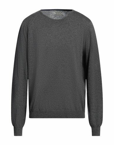 Fred Mello Man Sweater Grey Cotton, Wool Cover