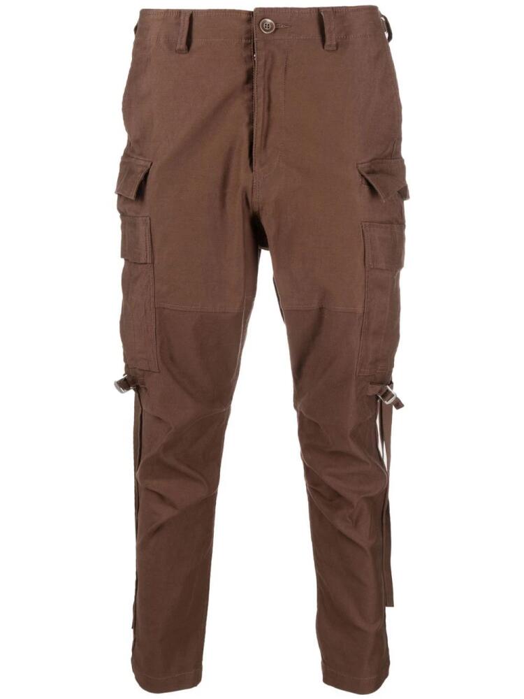 Undercover tapered cargo trousers - Brown Cover