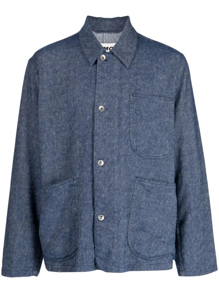 YMC multi-pocket denim shirt jacket - Blue Cover