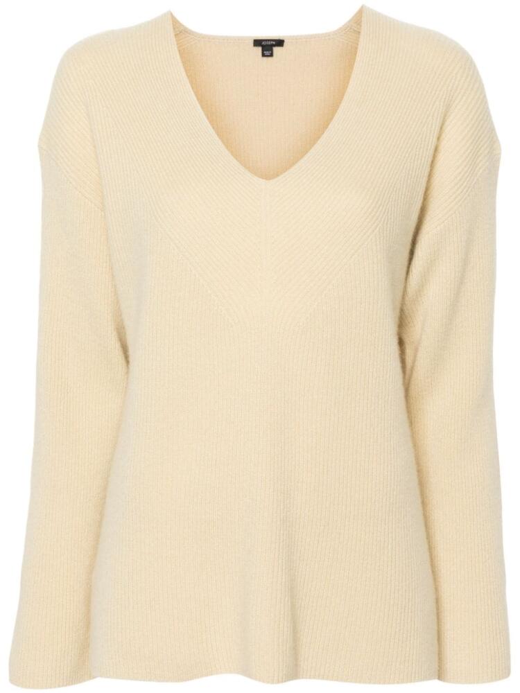 JOSEPH ribbed-knit sweater - Neutrals Cover