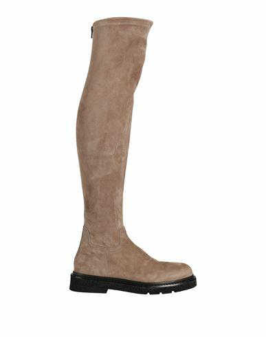 Guglielmo Rotta Woman Boot Khaki Leather Cover