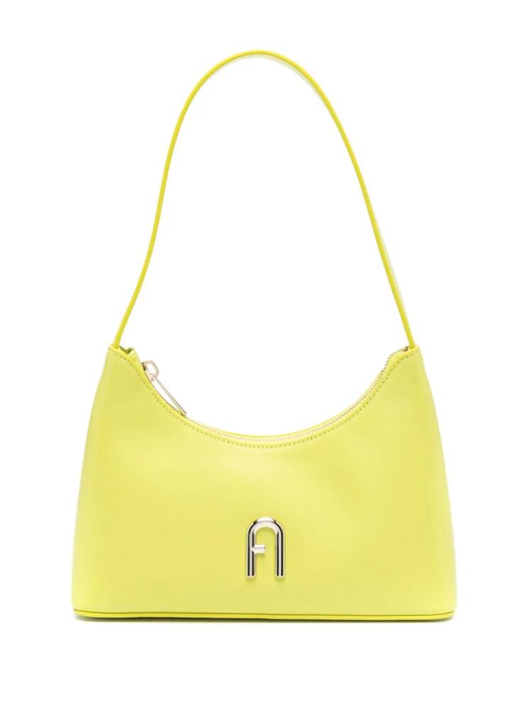 Furla Diamond leather shoulder bag - Yellow Cover