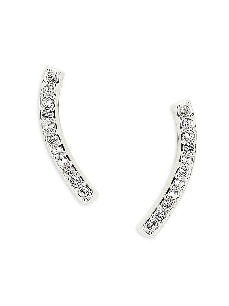 Adriana Orsini Women's Rhodium-Plated & Cubic Zirconia Earrings Cover