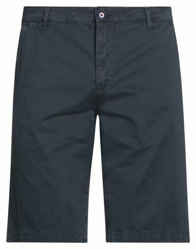 Fred Mello Man Shorts & Bermuda Shorts Blue Cotton Cover