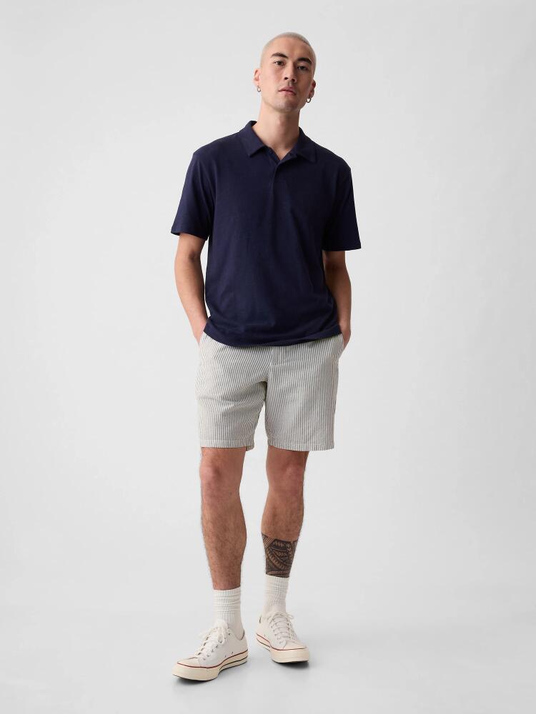 Gap 8" Linen-Cotton Shorts Cover