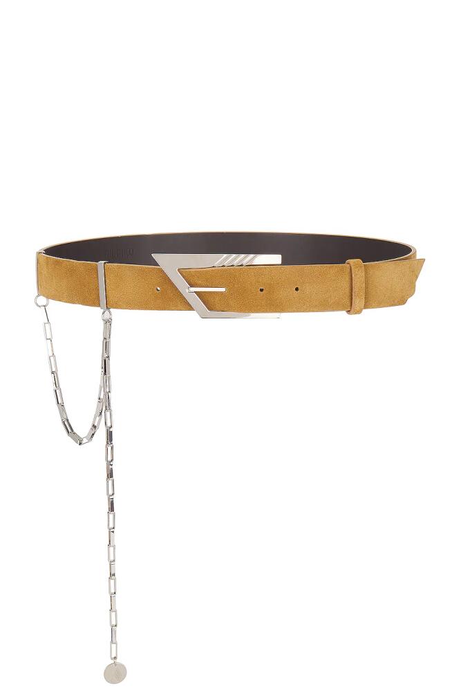 THE ATTICO Cintura Belt in Brown Cover