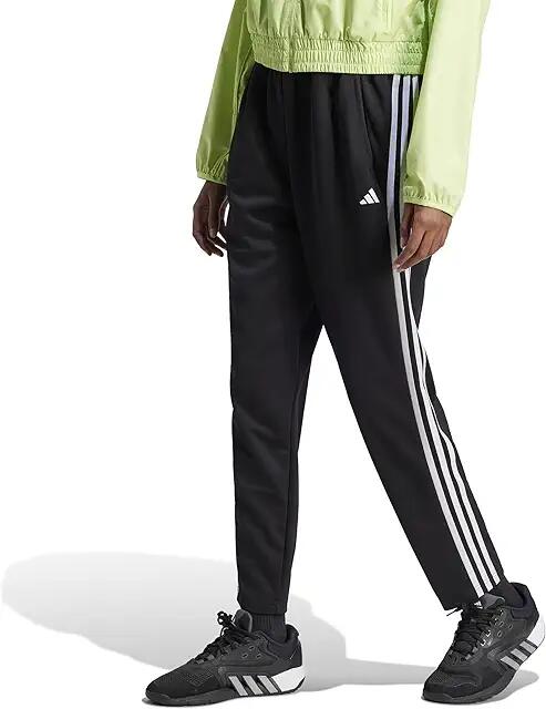 adidas Aeroready Training Essentials 3-Stripes Pants (Black/White) Women's Casual Pants Cover