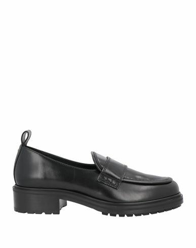 Aeydē Woman Loafers Black Calfskin Cover