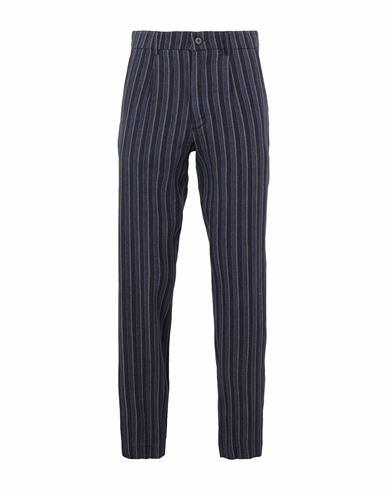 8 By Yoox Man Pants Midnight blue Linen, Lyocell Cover