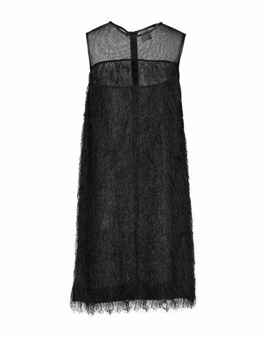 Lorena Antoniazzi Woman Mini dress Black Polyester, Elastane, Metallic fiber, Nylon, Silk Cover