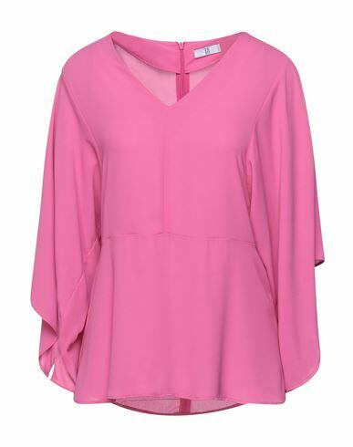 Sfizio Woman Top Fuchsia Polyester Cover