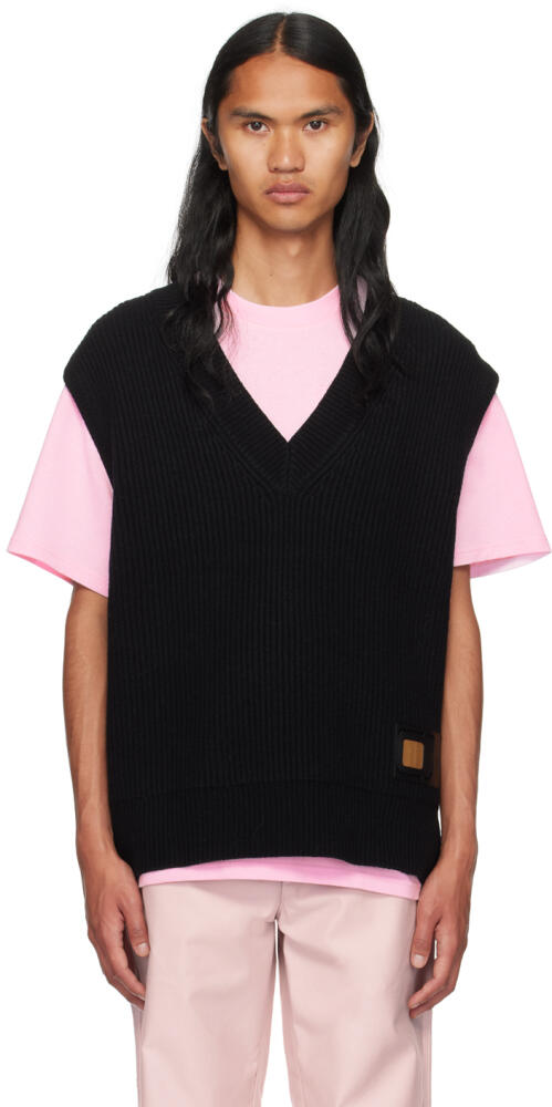 JW Anderson Black Sim Card Vest Cover