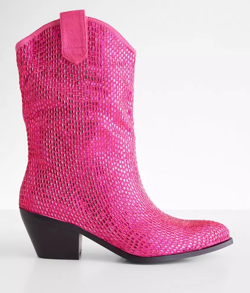 Azalea Wang Ellington Rhinestone Ankle Boot Cover