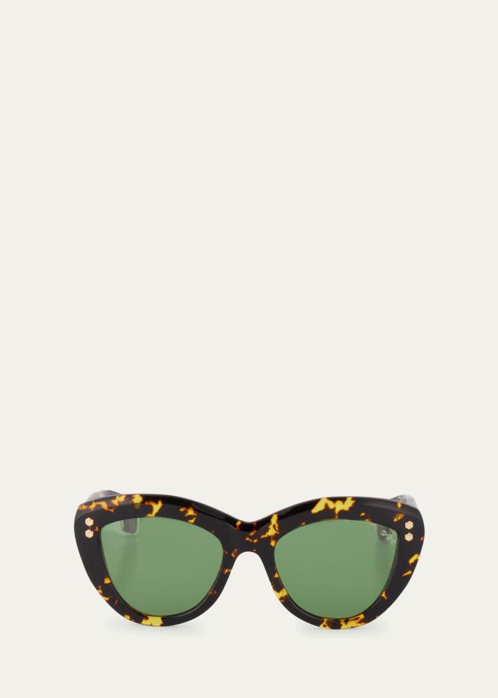 Hoorsenbuhs Tokyo Tortoise Acetate Cat-Eye Sunglasses Cover