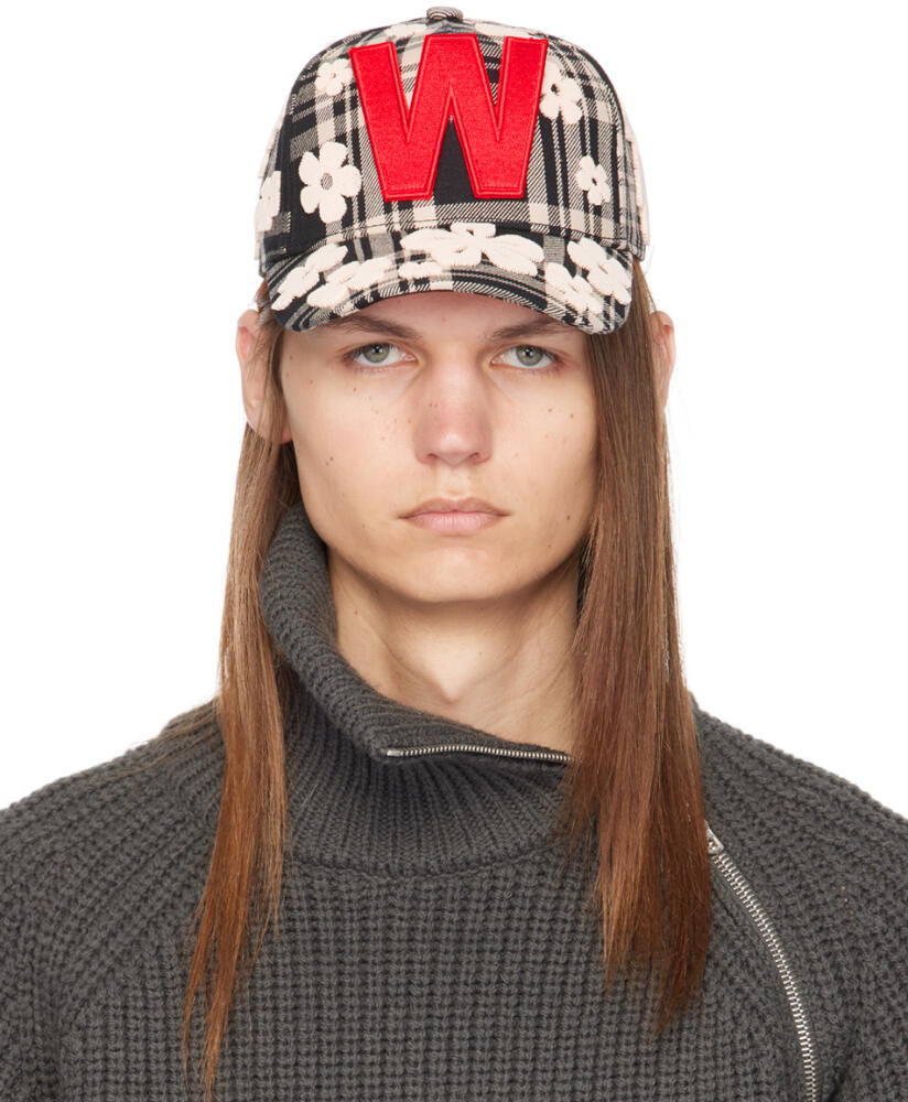 Walter Van Beirendonck Black & Off-White 9005 Alowa Cap Cover