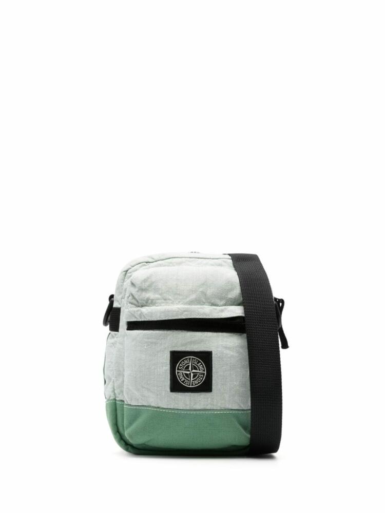 Stone Island Compass-motif messenger bags - Green Cover