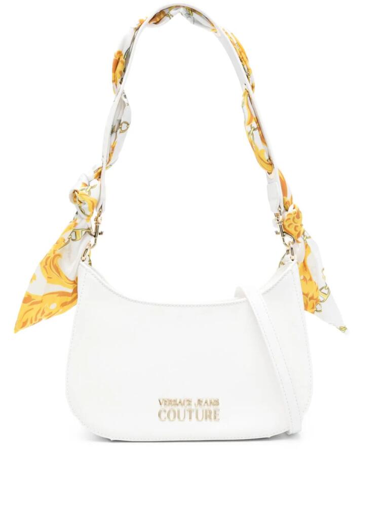 Versace Jeans Couture Thelma scarf-wrapped shoulder bag - White Cover