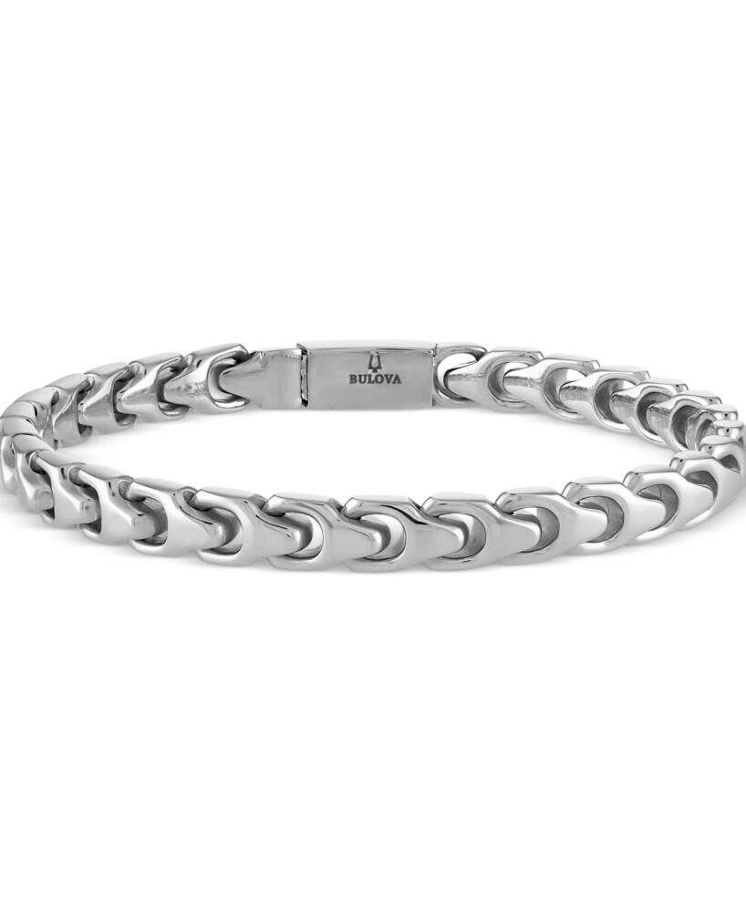 Bulova Men's Link Bracelet in Stainless Steel - Na Cover