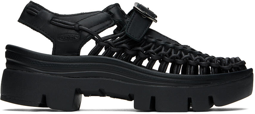 Noir Kei Ninomiya Black KEEN Edition Uneek Mary-Jane Loafers Cover