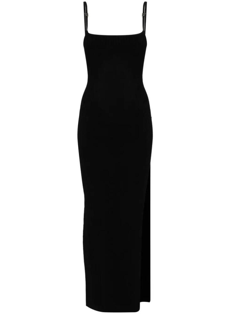 MISBHV fine-knit maxi dress - Black Cover