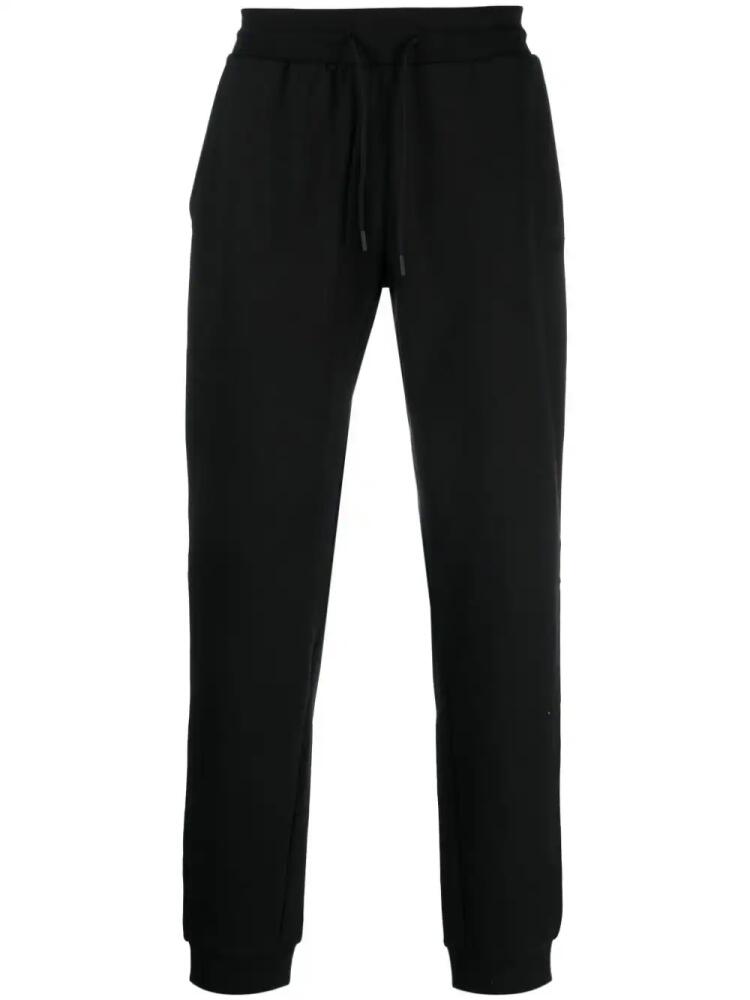 Tommy Hilfiger logo-rubberised track pants - Black Cover