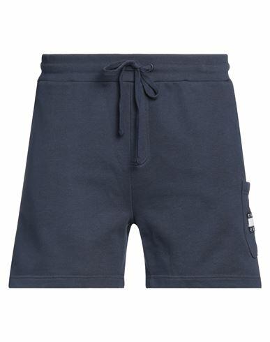 Tommy Jeans Man Shorts & Bermuda Shorts Midnight blue Cotton Cover