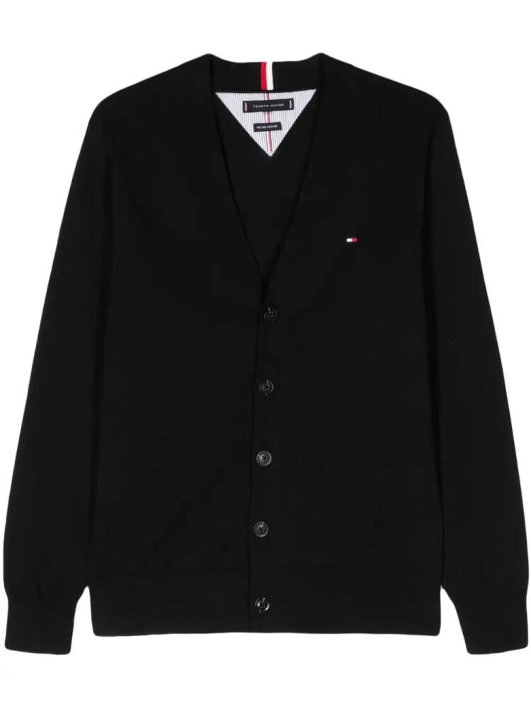 Tommy Hilfiger 1985 V-neck cardigan - Black Cover