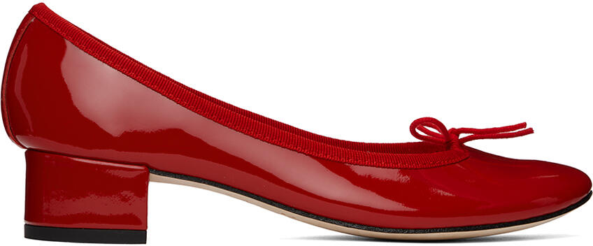 Repetto Red Camille Heels Cover