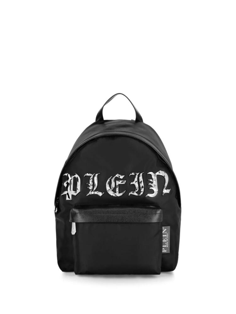 Philipp Plein monogram-print backpack - Black Cover