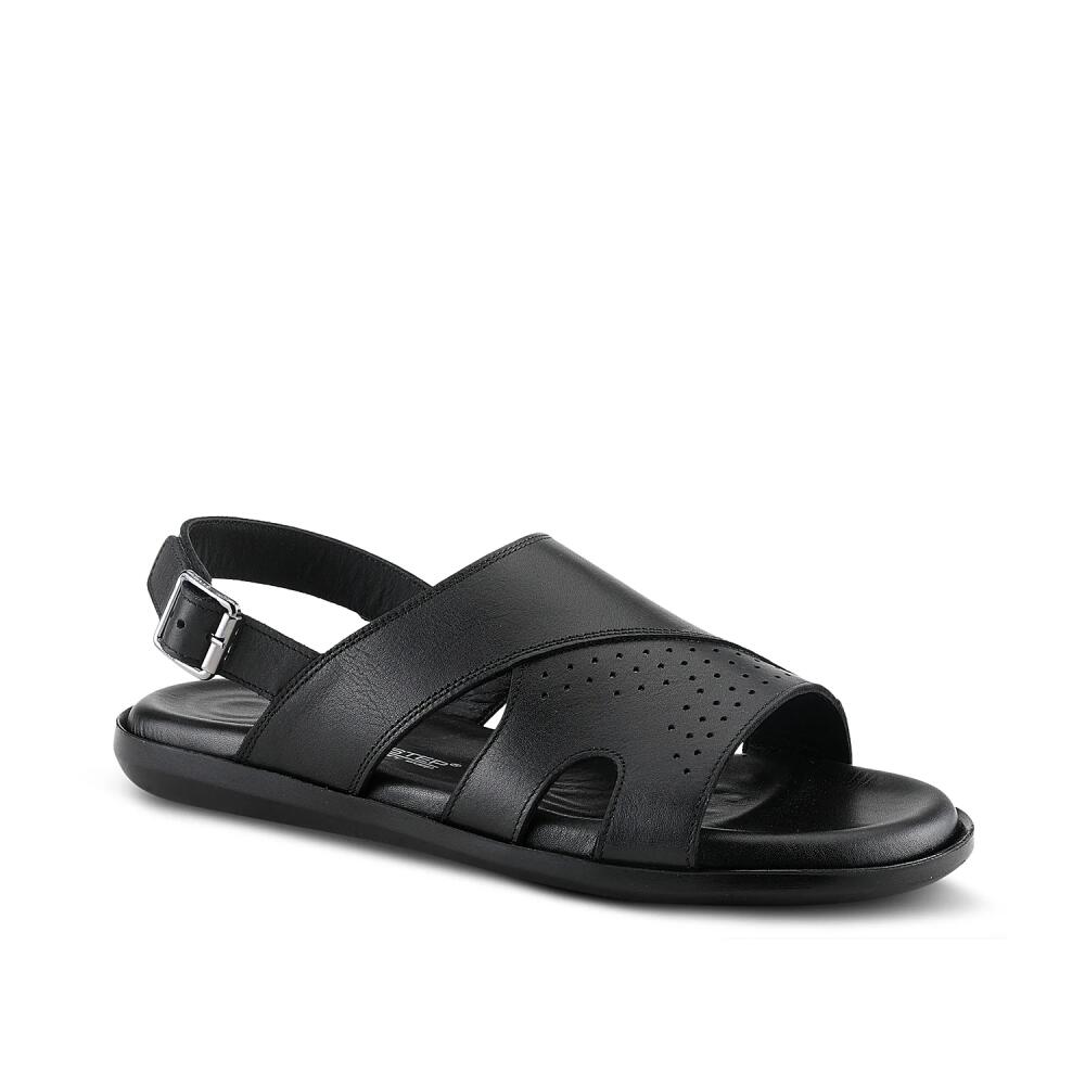 Spring Step Jeff Sandal | Men's | Black Cover