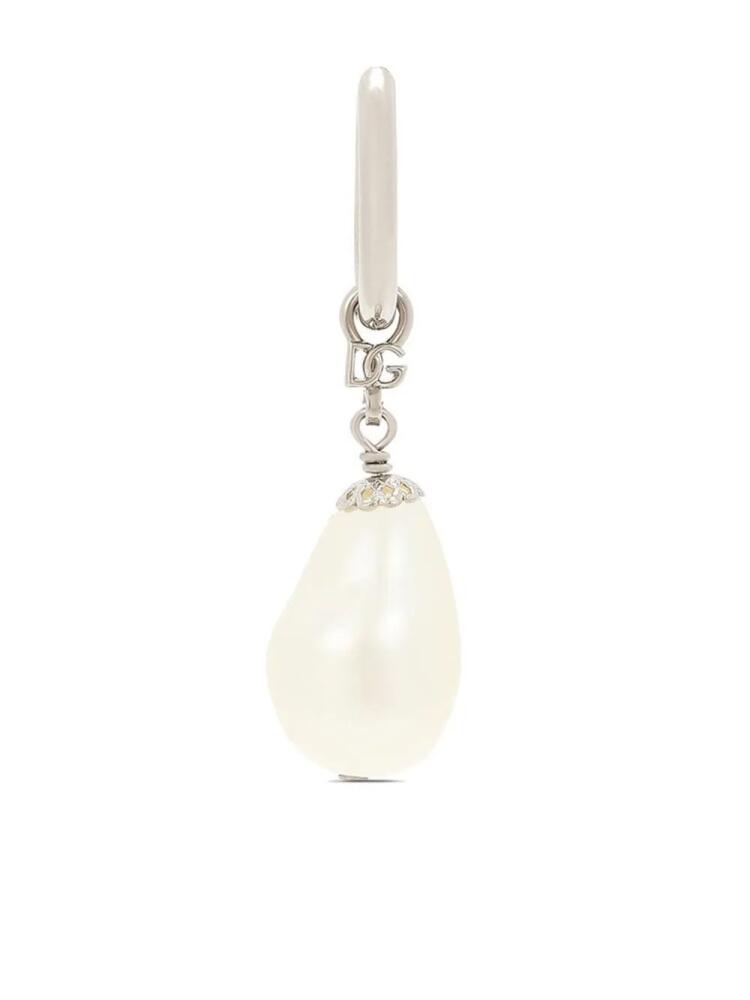 Dolce & Gabbana pearl-drop earring - Neutrals Cover