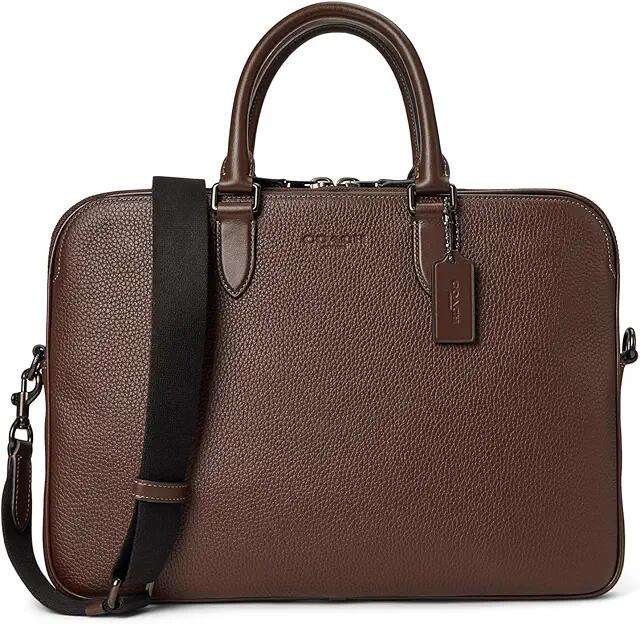 COACH Gotham Slim Briefcase (Maple) Backpack Bags Cover