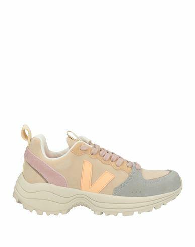 Veja Woman Sneakers Beige Leather Cover