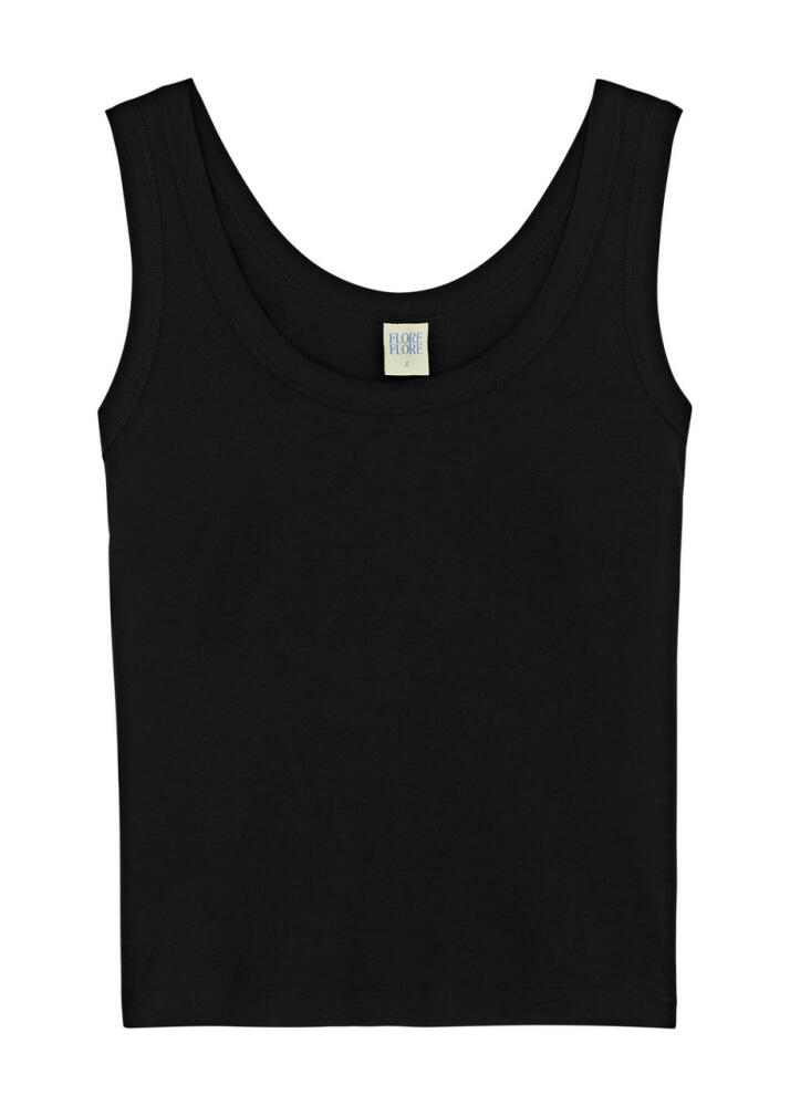 Flore Flore Hillie Cotton Tank - Black Cover