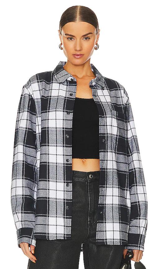 WAO The Flannel Shirt in Black Cover