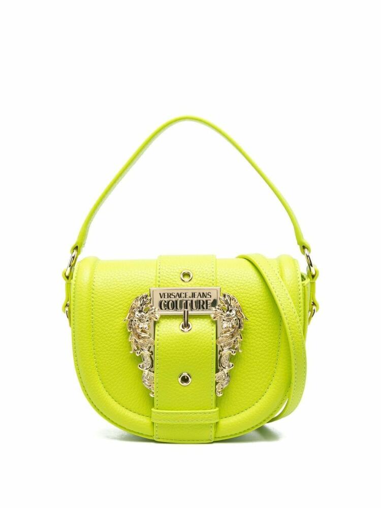 Versace Jeans Couture Barocco-buckle shoulder bag - Green Cover