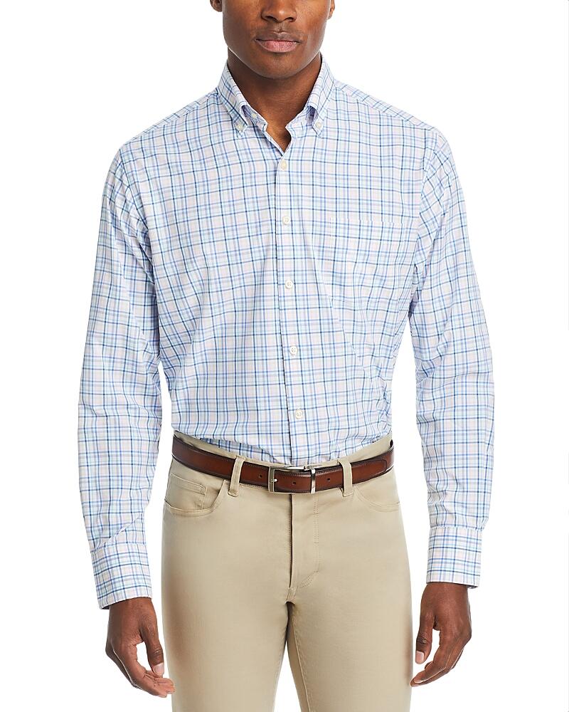 Peter Millar Crown Roxbury Performance Poplin Regular Fit Sport Shirt Cover